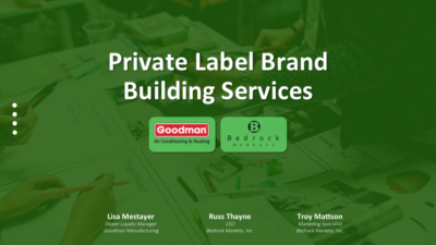 Private Label Brand Building Services Graphic