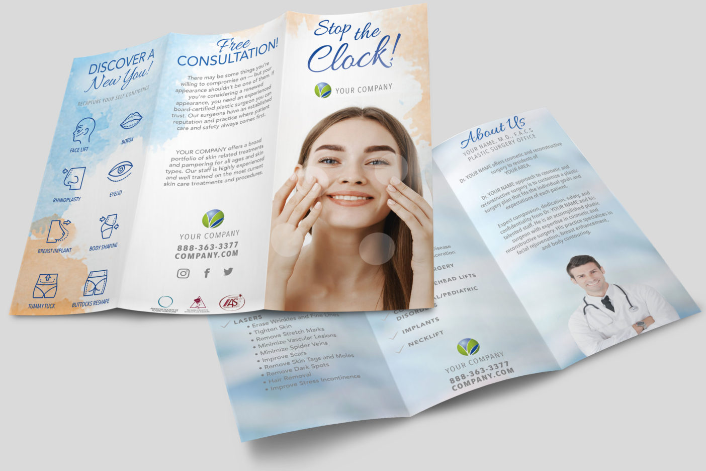 MedSpa Services Brochure Template